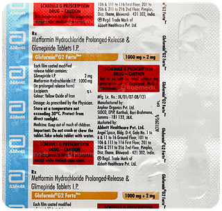 Gluformin G2 Forte New Tablet 15