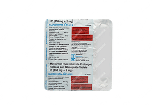 Gluconorm G Plus 2/850 MG Tablet Pr 15