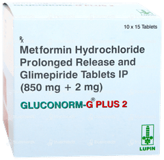 Gluconorm G Plus 2 Tablet 15