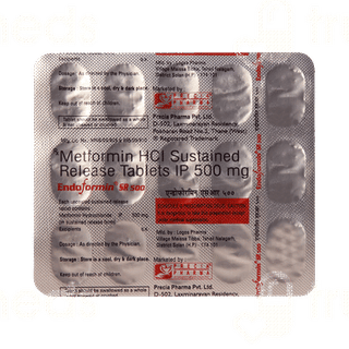 Endoformin Sr 500 Tablet 15