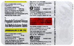 Pregalin X Sr 75 Tablet 15
