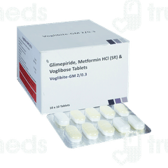 Voglibite GM 2/0.3 Tablet 10