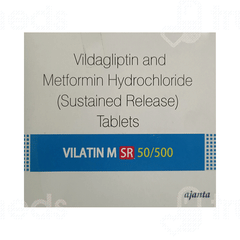Vilatin M Sr 50/500 Tablet 15
