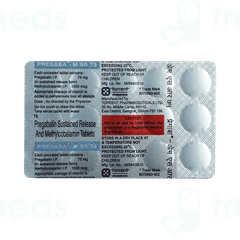 Pregaba M Sr 75 Tablet 15