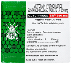 Glyciphage Sr 850mg Tablet 10