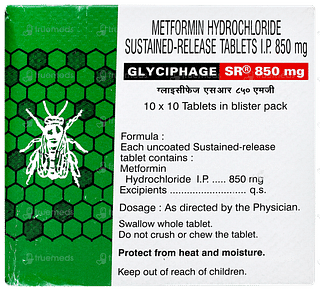 Glyciphage Sr 850mg Tablet 10