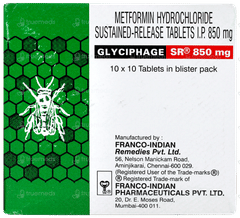 Glyciphage Sr 850mg Tablet 10
