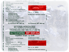 Glyciphage Sr 850mg Tablet 10
