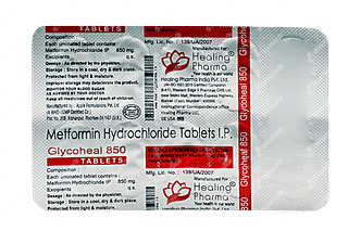 Glycoheal 850 MG Tablet 10