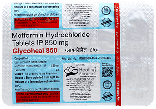 Glycoheal 850 Tablet 10