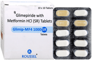 Glimip Mf4 1000 Sr Tablet 10