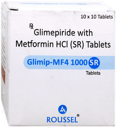 Glimip Mf4 1000 Sr Tablet 10