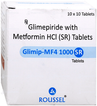 Glimip Mf4 1000 Sr Tablet 10