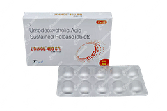 Udinol 450 MG Tablet Sr 10