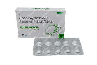 Udinol 600 MG Tablet Sr 10