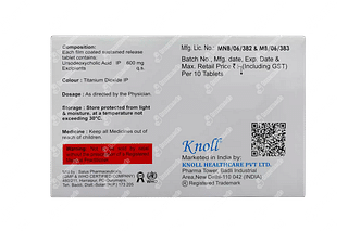 Udinol 600 MG Tablet Sr 10