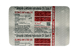 Glimed Mf 4/500 MG Tablet Sr 10