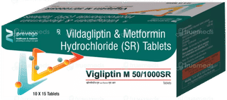 Vigliptin M 50/1000Sr Tablet 15