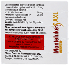 Monteluke Axl Tablet 10