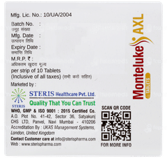 Monteluke Axl Tablet 10