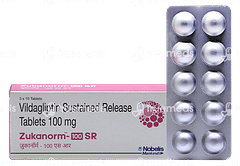 Zukanorm 100 Sr Tablet 10