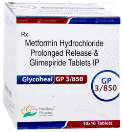 Glycoheal Gp 3/850 Tablet Sr 10