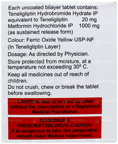 Tenlimac M 1000 Tablet 15
