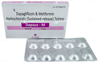 Dapauz M 5/500 MG Tablet Sr 10