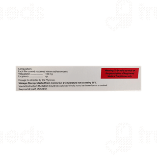 O Vildalog 100 Tablet 10