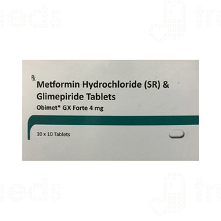 Obimet Gx Forte 4mg Tablet 10