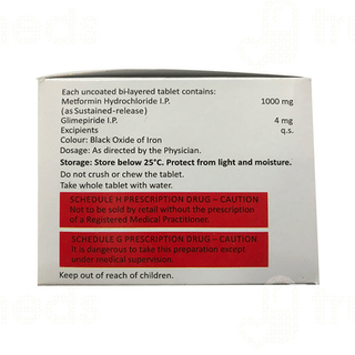 Obimet Gx Forte 4mg Tablet 10