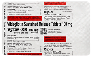 Vysov Xr 100mg Tablet 15
