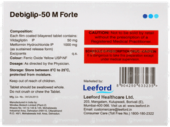 Debiglip 50 M Forte Tablet 15 Debiglip 50 M Forte Tablet 15
