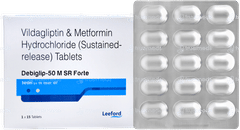 Debiglip 50 M Sr Forte Tablet 15