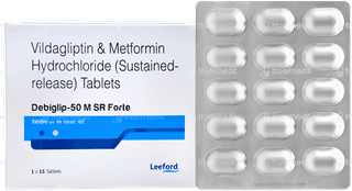 Debiglip 50 M Sr Forte Tablet 15