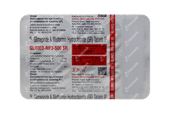 Glimed Mf3 500 Sr Tablet 10 Glimed Mf3 500 Sr Tablet 10