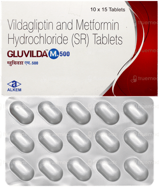Gluvilda M+ 500 Tablet 15