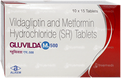 Gluvilda M+ 500 Tablet 15 Gluvilda M+ 500 Tablet 15