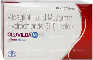 Gluvilda M+ 500 Tablet 15