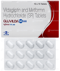 Gluvilda M+ 500 Tablet 15