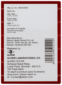 Gluvilda M+ 500 Tablet 15