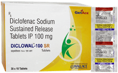 Diclowal 100 Sr Tablet 10
