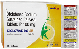 Diclowal 100 Sr Tablet 10