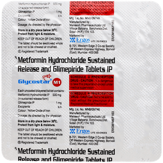 Glycostar M1 Tablet 15