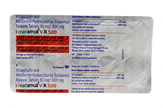 Metsmall Vx 500 MG Tablet Sr 10