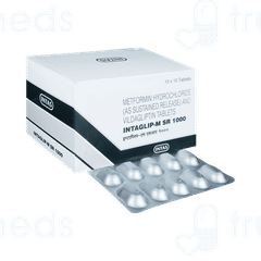 Intaglip M Sr 1000 Tablet 10