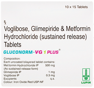 Gluconorm Vg 1 Plus Tablet 15