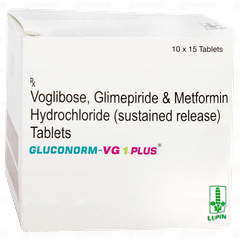 Gluconorm Vg 1 Plus Tablet 15
