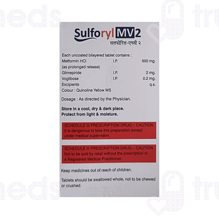 Sulforyl Mv 2 Tablet 10