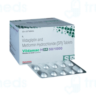 Vildamac M Sr 50/1000 Tablet 10